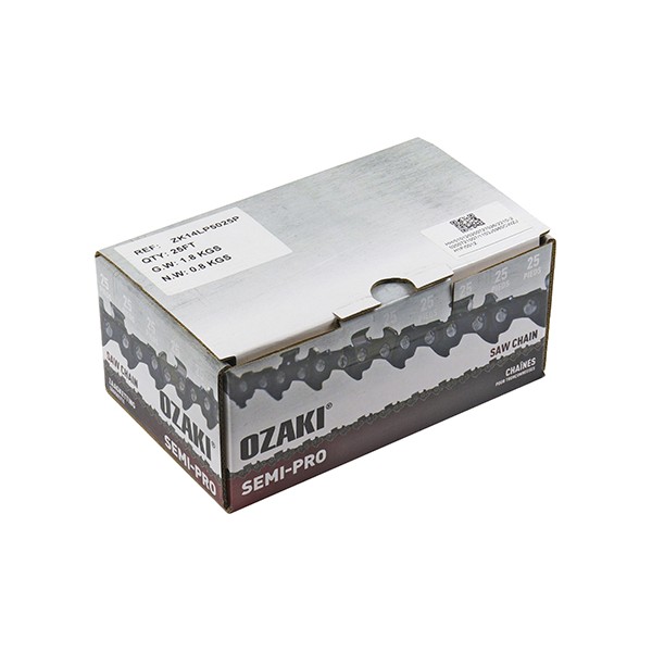 CORRENTE OZAKI TITANIUM 3/8X058 D.R. (ROLO 25 PES)