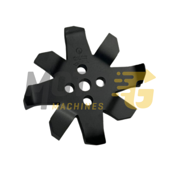 DISCO ROÇADORA 8 DENTES DOBRADAS 250X3X25,4