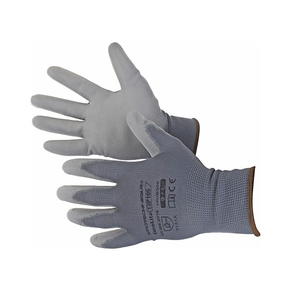 LUVAS TRABALHO POLIESTER/POLIURETANO (PAR) (L: 10)