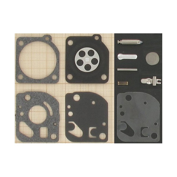 KIT REPARAÇAO CARBURADOR ZAMA RB-21 (ORIGINAL)