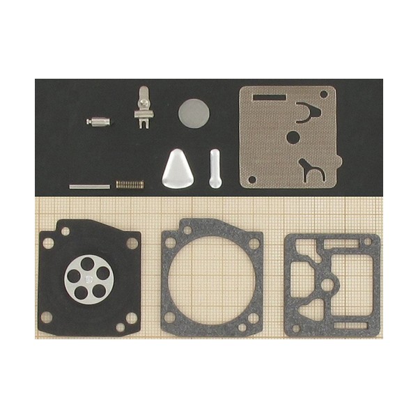 KIT REPARAÇAO CARBURADOR ZAMA RB-31 (ADAPTAVEL)