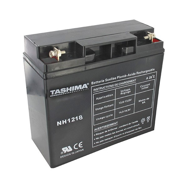 BATERIA TASHIMA SLA12-18 12V-18AH (180x75x165mm)