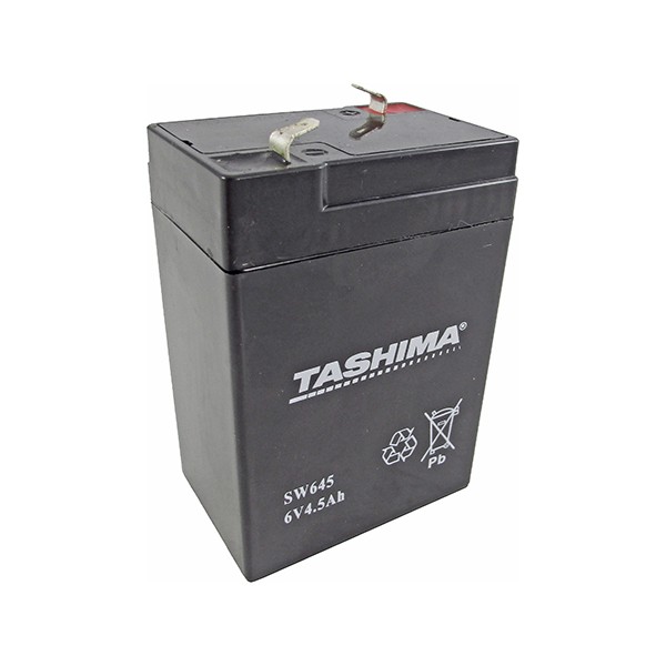 BATERIA TASHIMA SLA6-4 6V-4,5AH (70x48x106mm)
