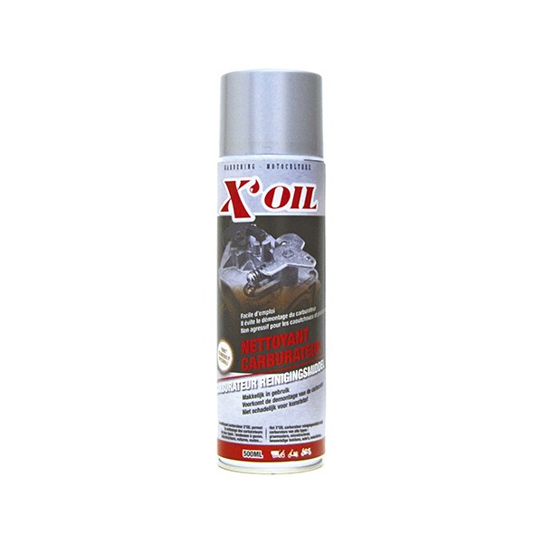 SPRAY LIMPEZA CARBURADOR X-OIL (500 mL)